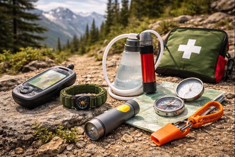 Honest outdoor gear reviews USA 11 Hiking accessories including compass