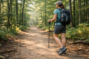 Best Hiking Shoes for Beginners on Easy Forest Trail