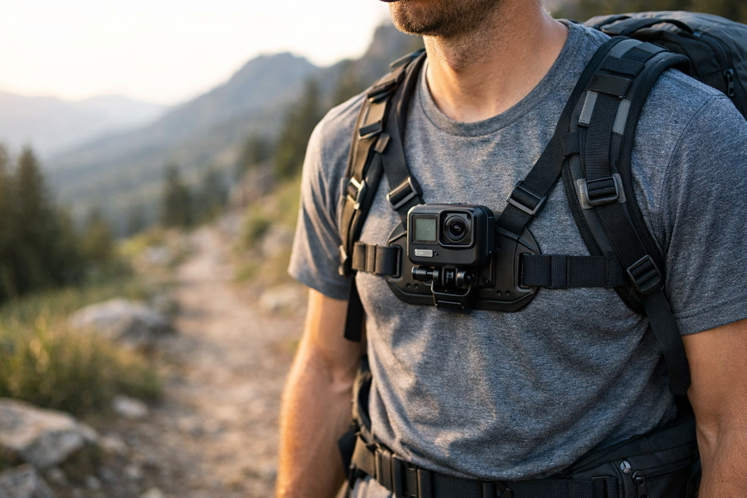 Best camera mounts for hiking and biking on trail