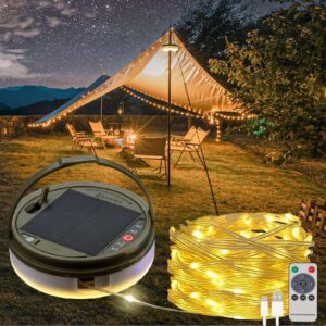 Solar-Powered Camping Lights