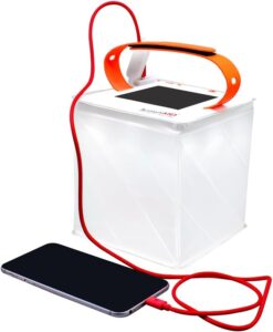Solar-Powered Camping Lights: 3 Best Proven Picks 2 LuminAID PackLite Max inflates like a pillow and collapses flat