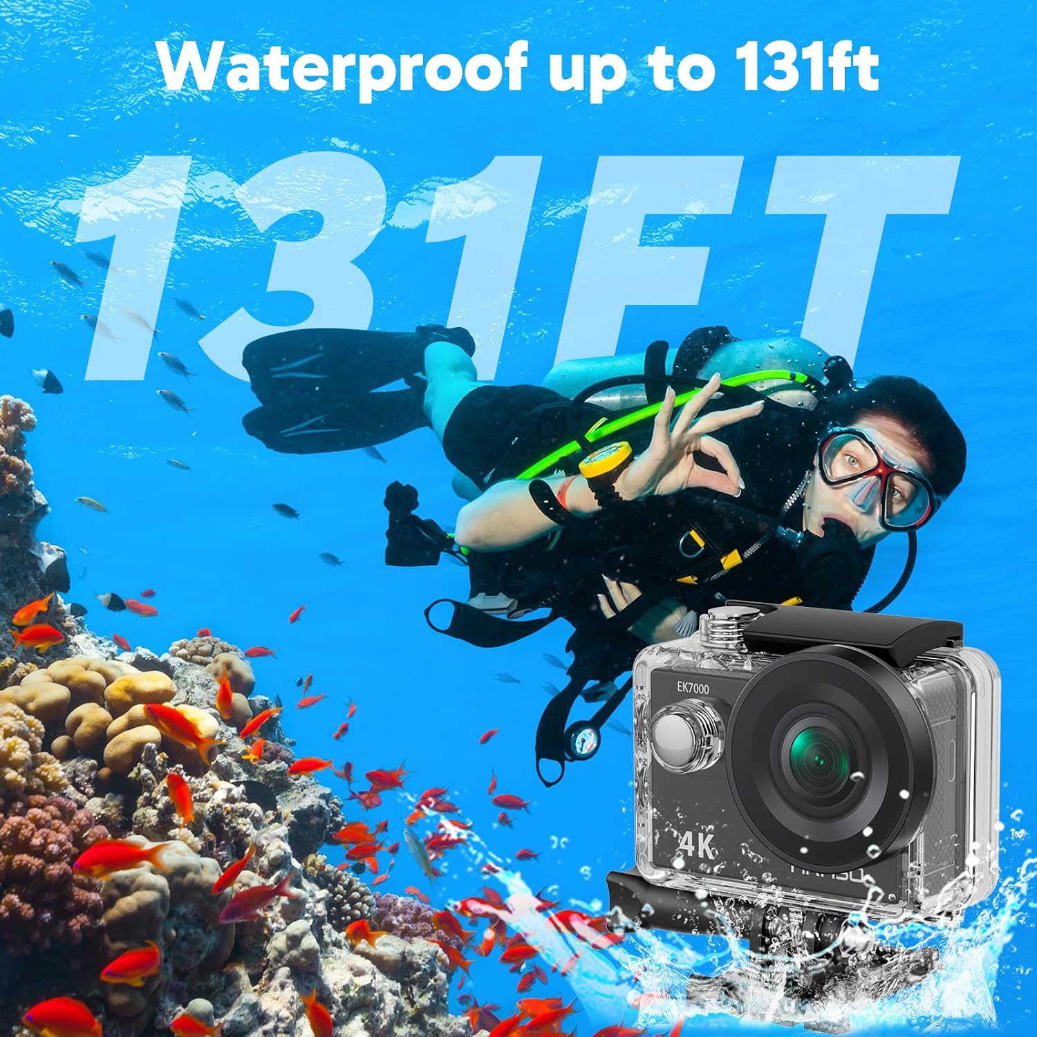 Best 4K Action Camera 2025 - AKASO EK7000 Review 5
